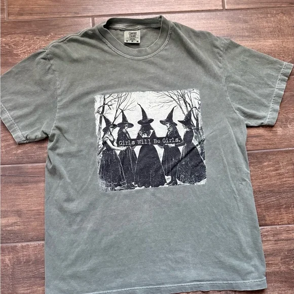 Comfort Colors Spooky Top Bundle Witch, Whimsygoth, Grunge - Picture 3 of 5